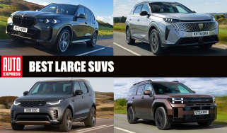 Best large SUVs - header image