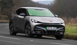 Cupra Tavascan – front cornering, left