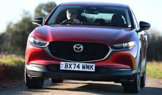 Mazda CX-30 Homura - front cornering