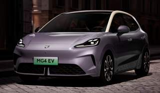 New MG MG4 EV facelift - front static