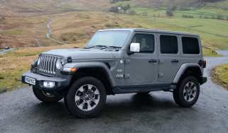 Used Jeep Wrangler Mk4 - front